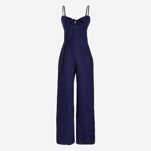 Jcrew Tie Front Jumpsuit